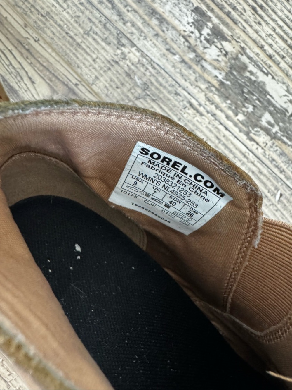 Sorel Women's Evie Pull-On waterproof suede and leather wedge ankle boots - Picture 4 of 4